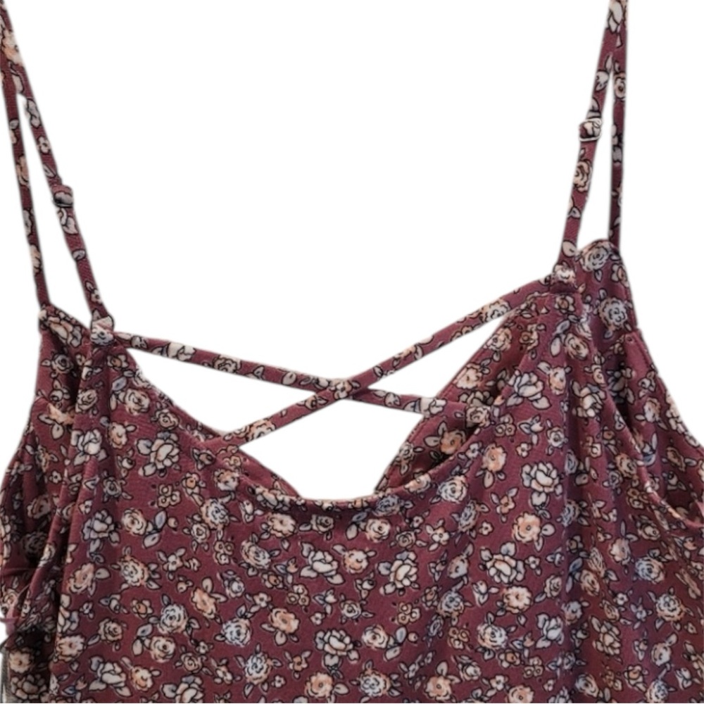 🔵 Nine Britton spaghetti strap floral Mini Dress - Picture 4 of 8